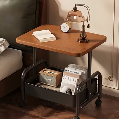 小推车置物架客厅沙发茶几边几