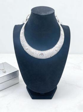 仿苗银民族风大项圈演出饰品