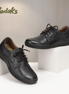 Yarloks/雅乐士男士商务休闲皮鞋牛皮低帮系带正装通勤鞋 2312501