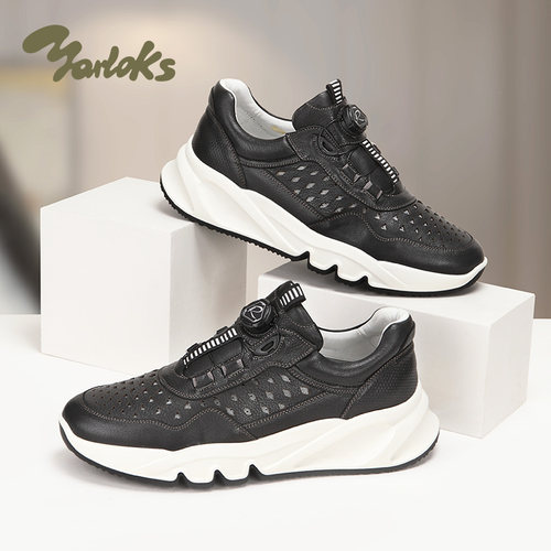 Yarloks/雅乐士男士透气休闲鞋