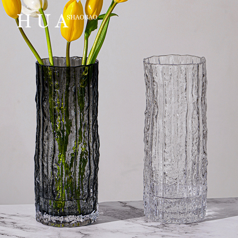 ins风网红极冻冰川干花鲜花花瓶