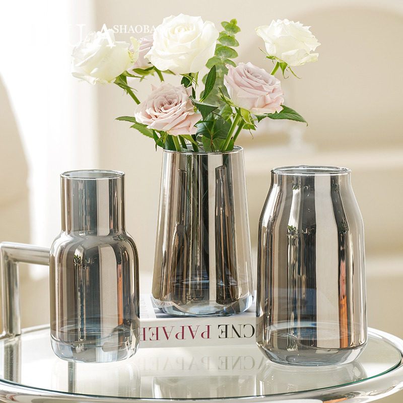 网红ins北欧风简约玻璃水培鲜花插花小花瓶客厅餐桌水养创意摆件,鲜花速递/花卉仿真/绿植园艺,花瓶,淘宝优惠券,粉丝福利购,淘宝优惠卷