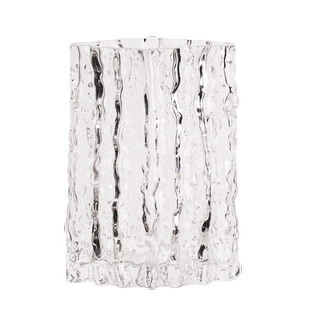 花瓶摆件客厅插花玻璃透明冰川轻奢高级感水养ins大口径网红鲜花