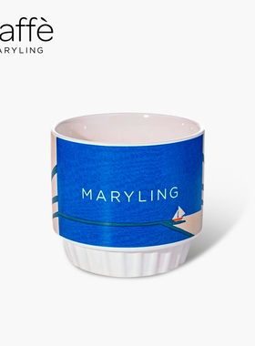 CAFFEMARYLING玛俪琳「设计师原创系列-扬帆起航」陶瓷咖啡马克杯