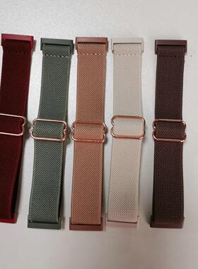 适用Versa3腕带 Vers/3/4/Lite/Versa SE弹力表带配小扣