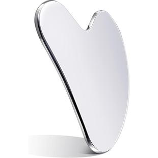 不锈钢刮痧板心形刮痧面部眼部金属拨筋工具头部颈部筋膜刀