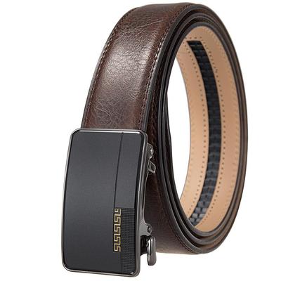 自动扣商务男士皮带  休闲腰带 裤带 LY36-25628-1