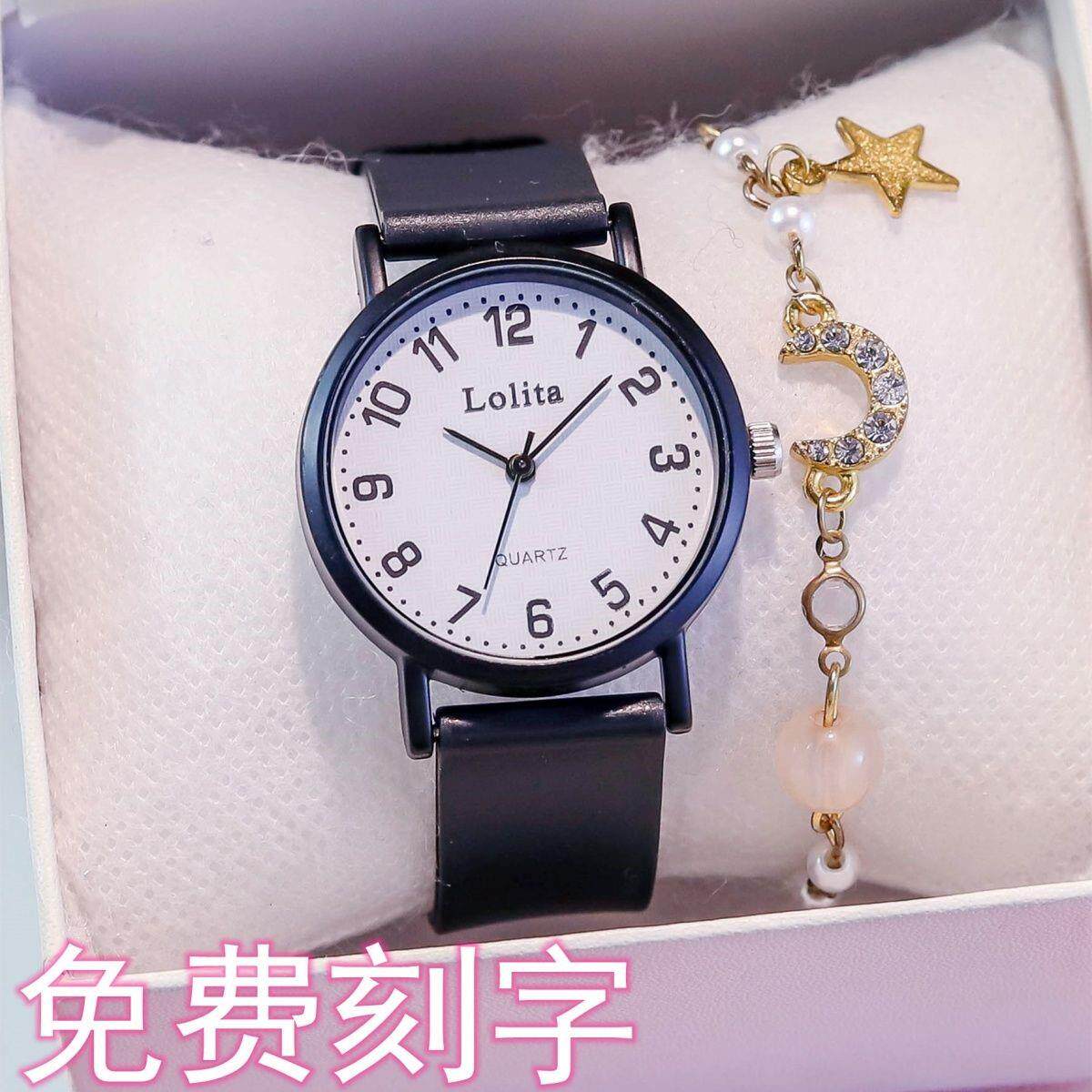 公务员考研国考考试专用手表女ins风简约气质初高中超薄小众设计