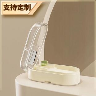 家有切药器药片分割器快速切分药片分格药盒便捷透明小药盒收定制