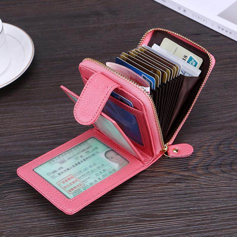 新款防磁驾驶证风琴卡包牛皮驾驶证皮套真皮驾驶证本行驶证卡套