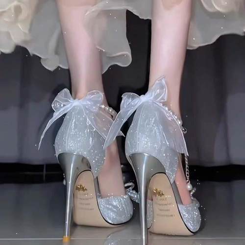 成人礼18岁高跟鞋女学生细跟鞋气质公主送闺蜜成年礼生日礼物