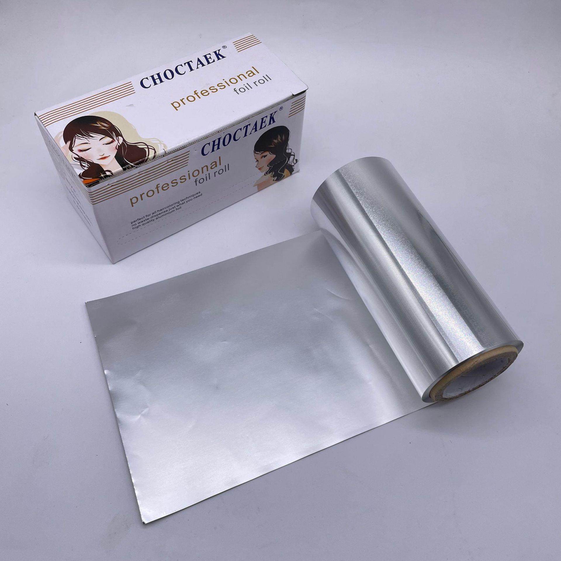 巴黎画染纸美发店专业锡纸烫染工具挑染垫片加厚锡箔纸头发隔离片