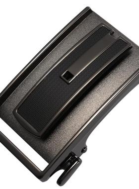 新款天地内穿自动扣头收尾皮带腰带头男士皮带扣现货C23024