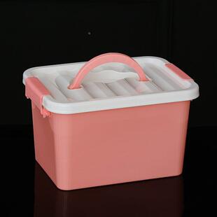 直供pp材质食品 桌面 玩具 等等收纳储物手拎收纳盒卡通化妆定制