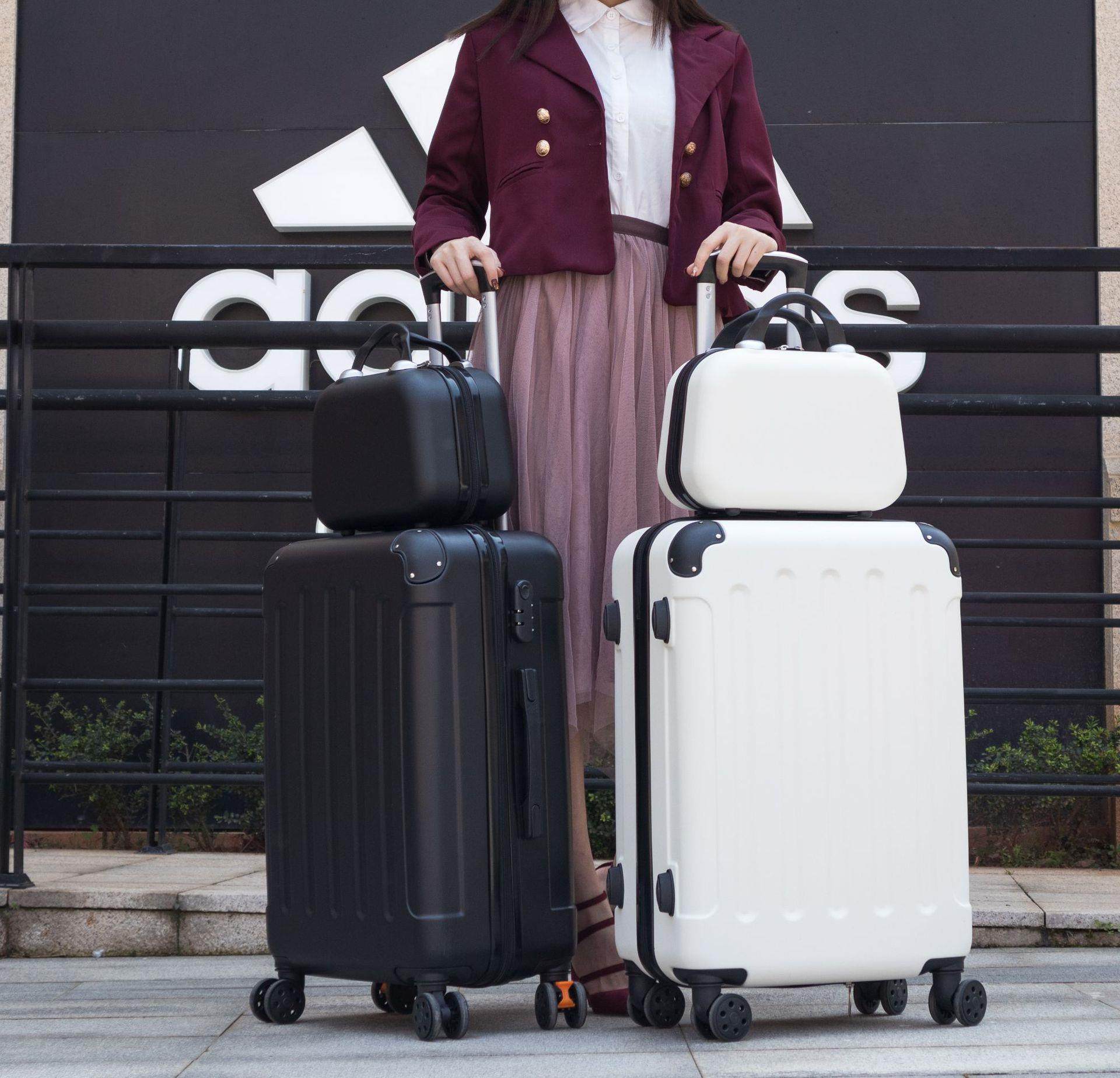 拉杆箱万向轮 行李箱旅行箱包密码箱子20寸22寸24寸男女*