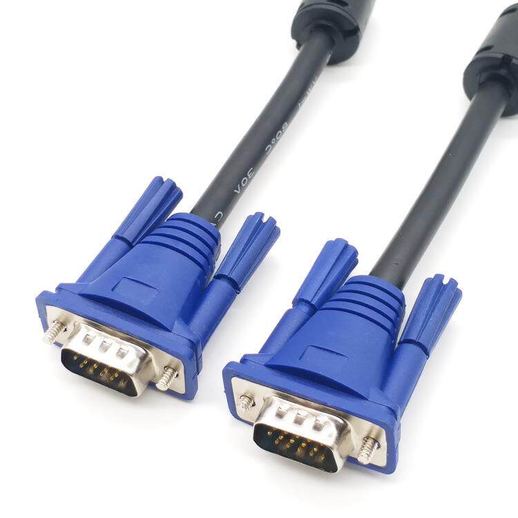 3+6高清VGA线电脑投影仪显示器电视视频连接线1.5米3米20米