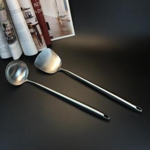 长柄炒勺不锈钢漏勺炒铲锅铲汤勺kitchen utensils厨具套装定制