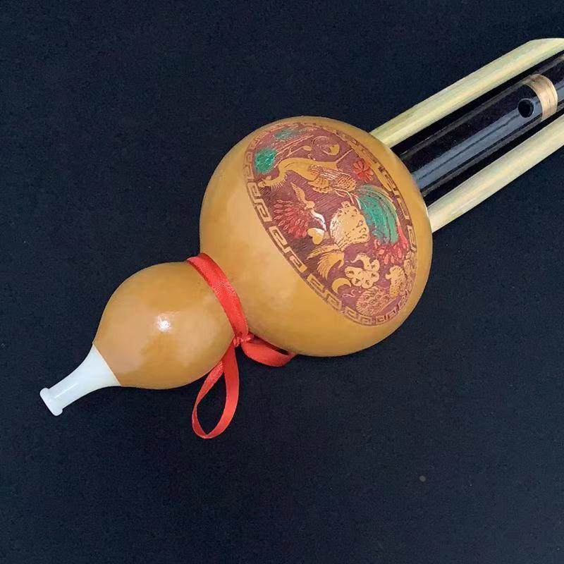 工厂红杆单音葫芦丝B 降C调 初学者葫芦丝景区夜市葫芦丝