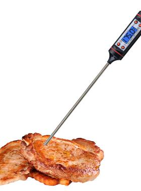 TP101A食品温度计 背光不锈钢探针数显烧烤 食品温度计