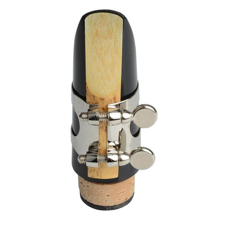 黑管笛头单簧管嘴子优质单簧管胶木嘴子单簧管笛头黑管吹嘴带卡子