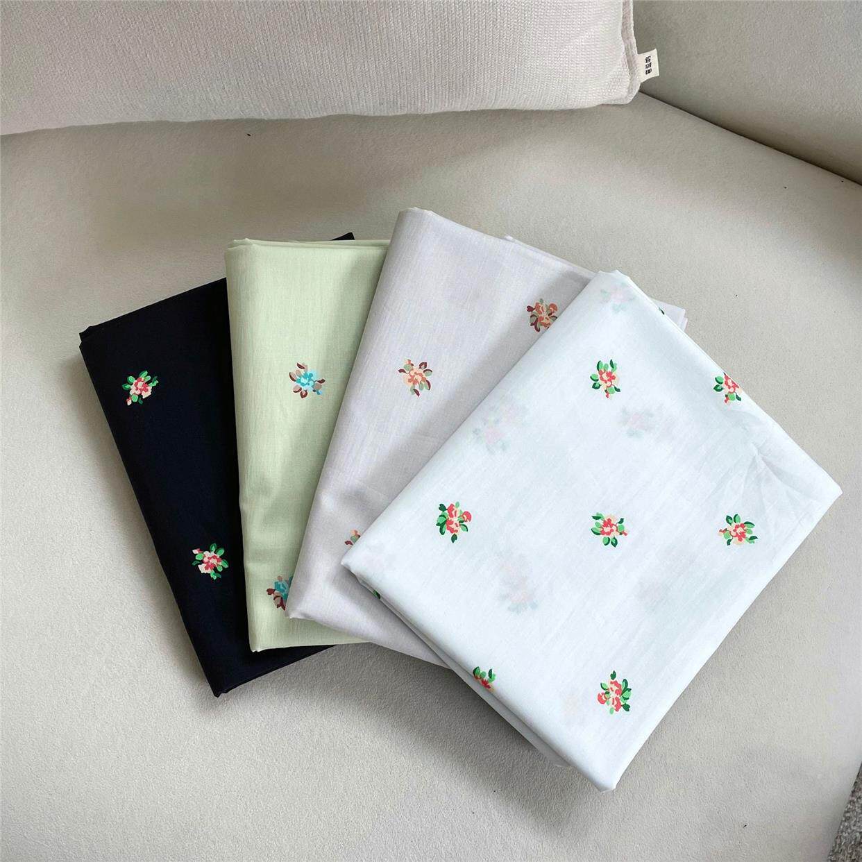 纯棉数码印花布料 韩版小清新小碎花布 童装连衣裙女装家居服使用感如何?