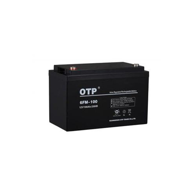 OTP蓄电池6FM-100 太阳能 机房直流屏专用12V100AH 医疗 UPS系统
