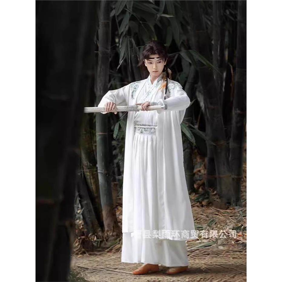 原创古装宋制汉服男交领