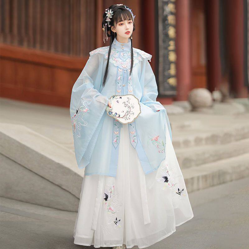 云中鹤汉服女2024新款仙