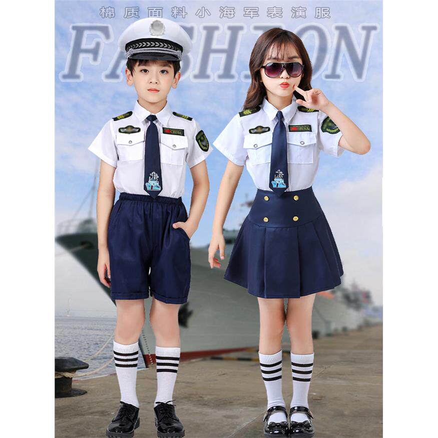 儿童小海军制服男女童机