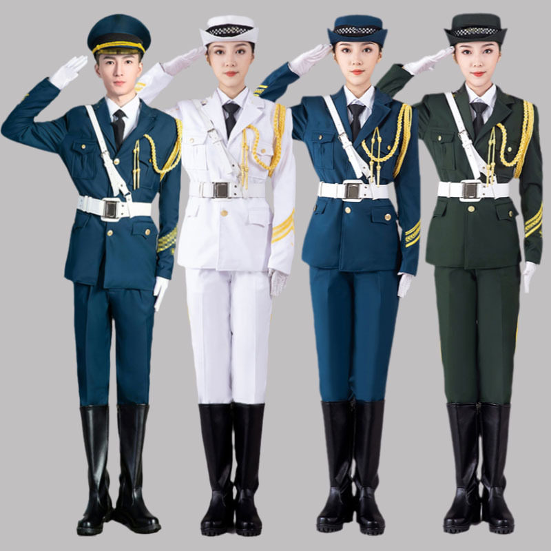 班仪仗队服装学校升旗仪式礼宾服学生班升旗手护卫队礼服