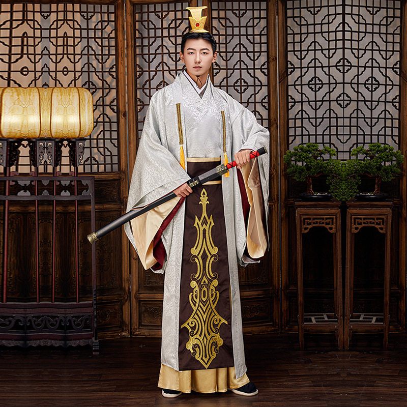 春秋战国大汉天子汉服深