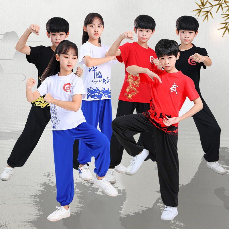 儿童武术服春夏季男女童