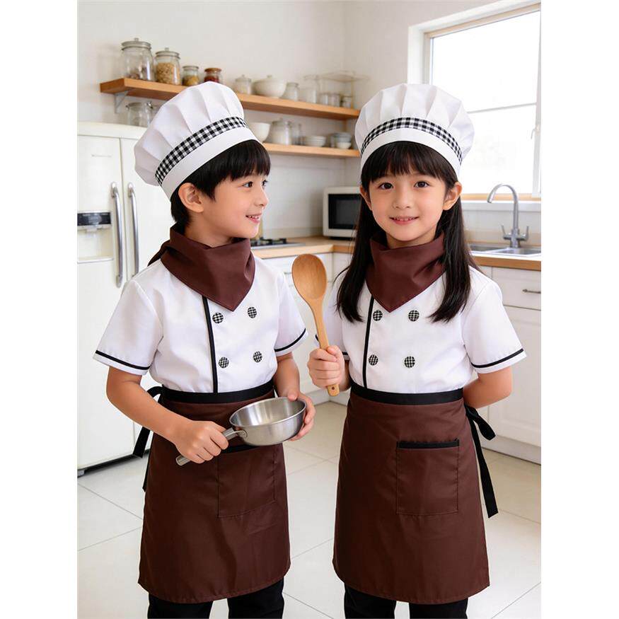 儿童厨师服幼儿演出服小