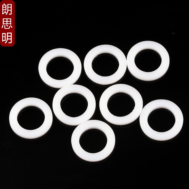 耐高温铁氟龙平垫耐腐蚀塑料王密封垫片聚四氟乙烯垫片PEFE垫圈