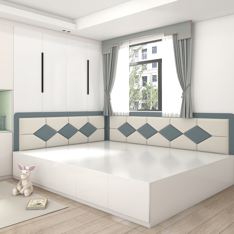 定做榻榻米软包炕围子墙围儿童防撞软包背景墙靠背床头板软包自粘,个性定制/设计服务/DIY,明信片定制,淘宝优惠券,粉丝福利购,淘宝优惠卷