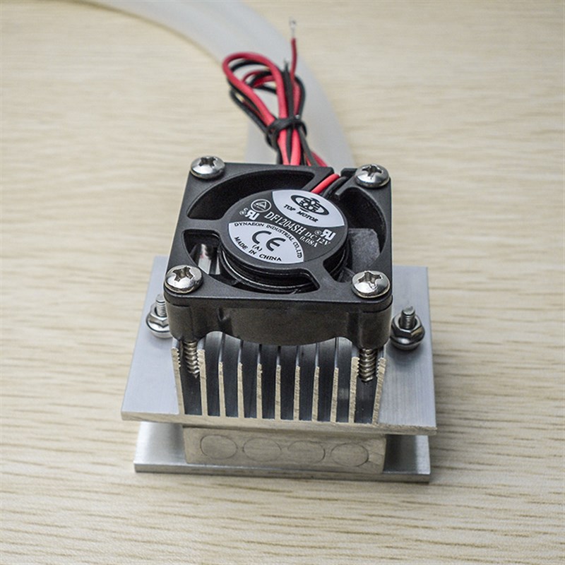 12V半导体制冷套件水冷头散热片系统空气降温组件迷你电子制冷片