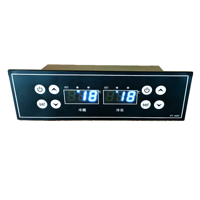 冷冻冷藏双温温度控制器带传感器探头电子数显冷柜全自动温控开关