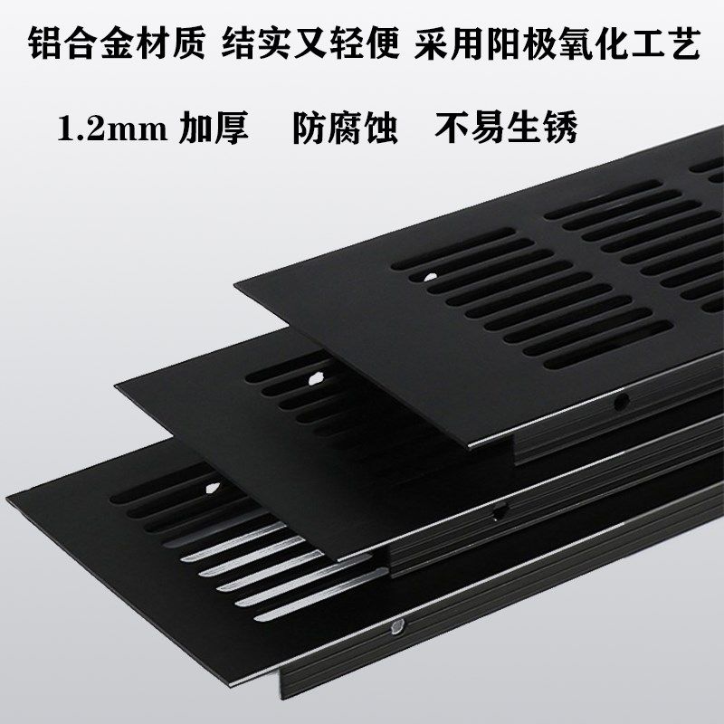 铝合金衣柜鞋柜橱柜通风透气散热口长方形盖板冲孔百叶风口多孔板,个性定制/设计服务/DIY,明信片定制,淘宝优惠券,粉丝福利购,淘宝优惠卷