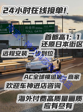神力科莎mod首都高湾岸AI车流ACmod远程安装付费画质联机高玩整合