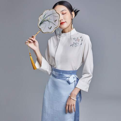 陌遇2025春夏新款中国风旗袍汉服