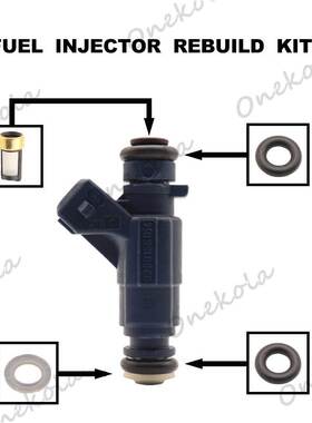 喷油嘴O型圈密封圈滤网修理包 适用奔驰SLK320 W210 0280156014