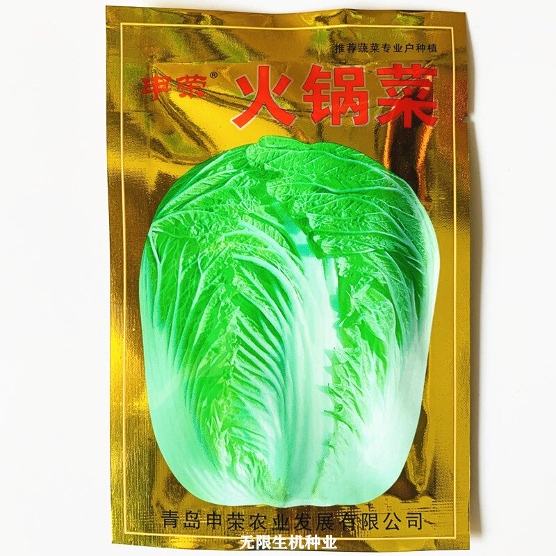 王中王大白菜种子秋冬季火锅菜 抗病高产优质黄白菜籽种孑