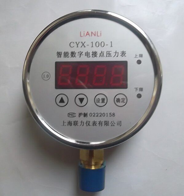 。数字压力表 CYX-100/智能压力表 0-10MPA /220VAC/数码管显示怎么看?
