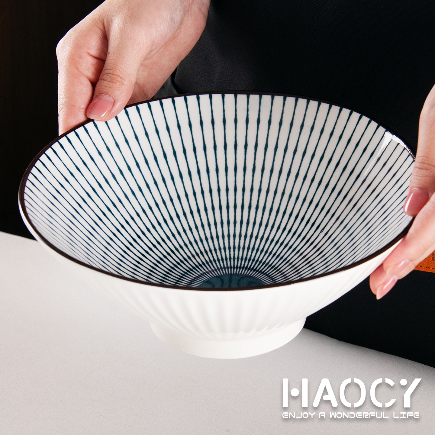 家用陶瓷釉下彩简约高颜值餐具