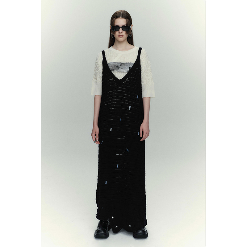 Anno Mundi 22S/S “Renovate” 镂空针织连衣裙