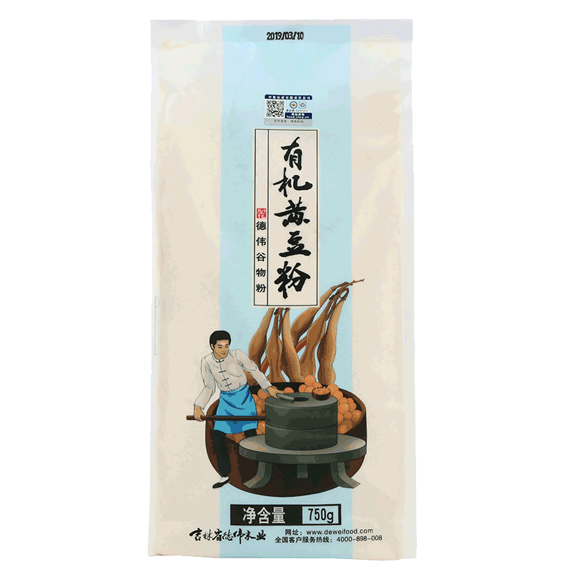 东北德伟有机黄豆面粉