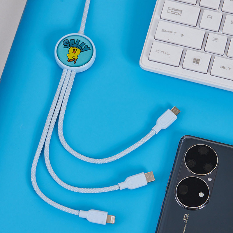 数据线三合一充电器线车载一拖三快充三头适用苹果华为小米等手机,3C数码配件,手机数据线,淘宝优惠券,粉丝福利购,淘宝优惠卷