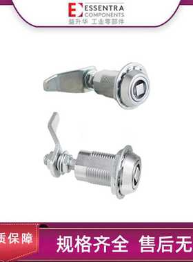 ESSENTRA益升华锌合金圆柱锁电气柜配电箱锁SR5551压缩式转舌锁