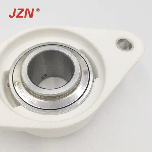 。塑料菱形轴承座+不锈钢外球面轴承 UCFL 203 204 205 206 207 2