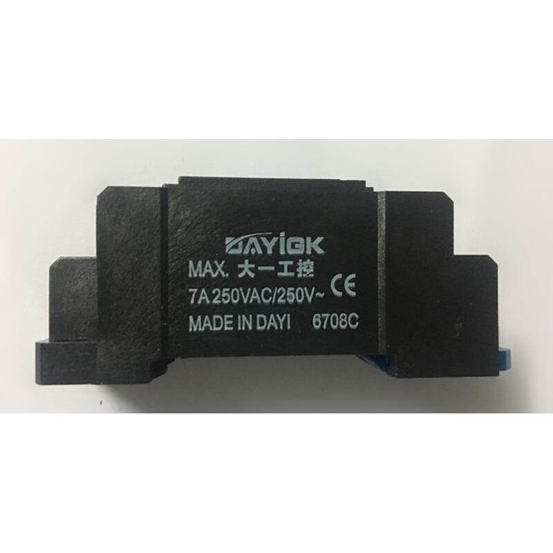 PYF08A DYF08A继电器底座配HH52PH3Y-2MY2NJ【大一工控】